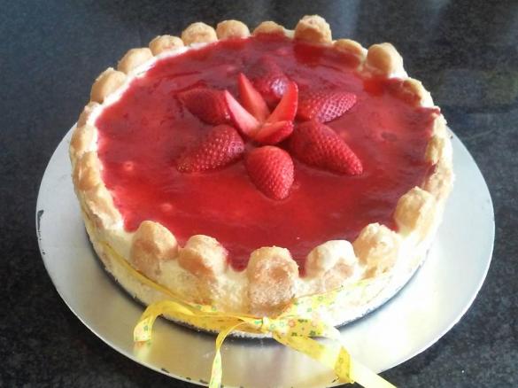 Charlotte de morangos