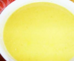 Creme de Grão e Courgette