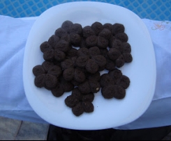 Bolachas de Alfarroba, Limão e Amêndoa