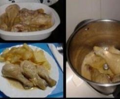 Frango de fricassé