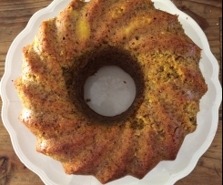 Bolo de Cenoura e Noz