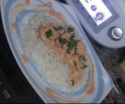 Strogonoff de camarão SEM PROTEINA DE LEITE