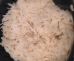 Omolete Napolitana com Arroz de Alecrim