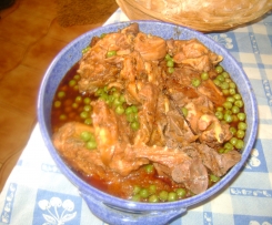 COELHO COM ERVILHAS A MINHA MODA