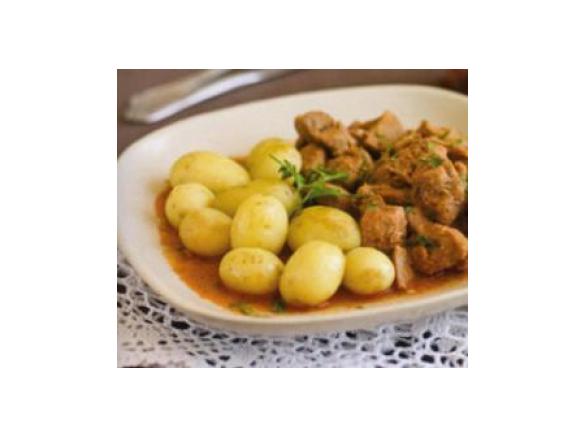 Carne de porco em vinha d'alhos