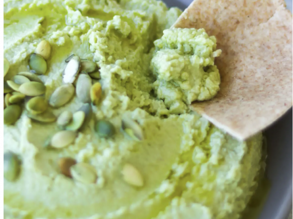 Hummus de Majericão