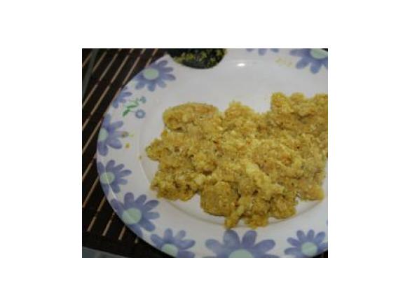 Cauliflower rice - Indian style " Arroz de couve flor estilo indiano "