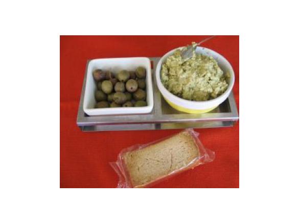 Paté de azeitonas verdes