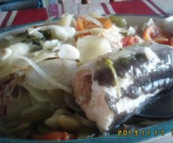 Caldeirada de peixe a vapor