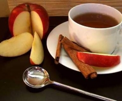 Chá de casca de maçã