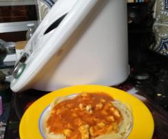 MOLHO DE TOMATE COM FRANGO, DA CAROL