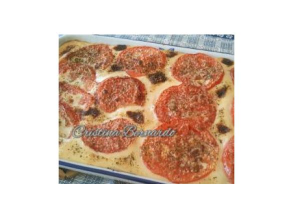 Lasanha de Atum com tomate gratinado