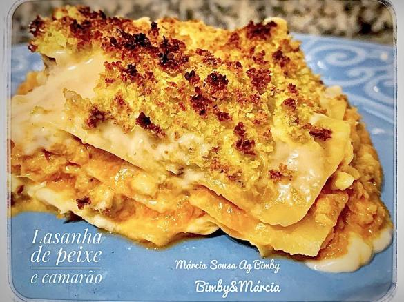Lasanha de peixe e camarão, By Márcia Sousa Ag Bimby