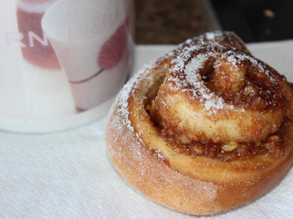 Rosas de maçã e canela