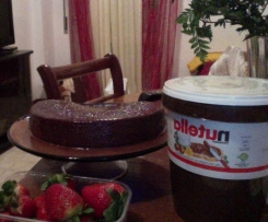 Variante de Bolo de Nutella