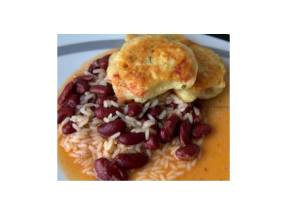 Arroz de feijão com pataniscas