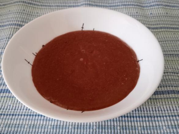 Papas de aveia e cacau