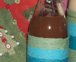 Licor de chocolate e ginja