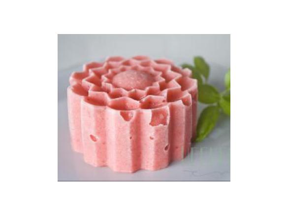 Gelado de morangos e limas