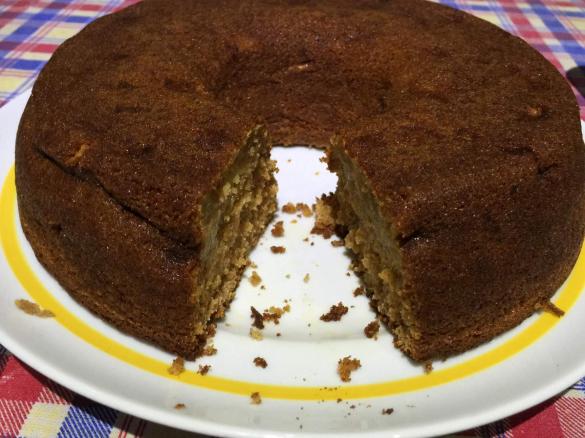 Bolo simples de Maça