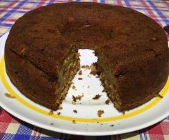 Bolo simples de Maça