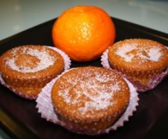 Bolinhos de laranja rápidos