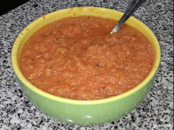 Salsa Roja Mexicana (Molho Vermelho muito picante)