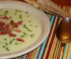 Creme de Batata e Cebolinho