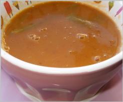 Sopa de Feijão Manteiga com Couve Lombarda