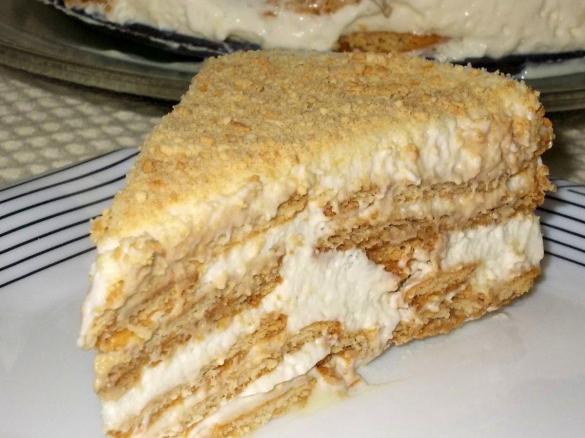 Variante Bolo de Bolacha com Leite Condensado