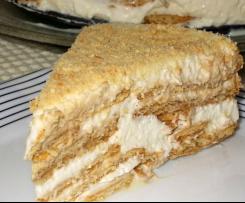 Variante Bolo de Bolacha com Leite Condensado