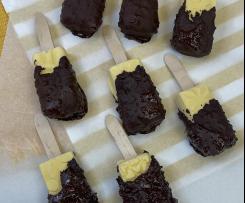 Mini-Magnum Proteico de Manga c/ cobertura de chocolate e amendoa