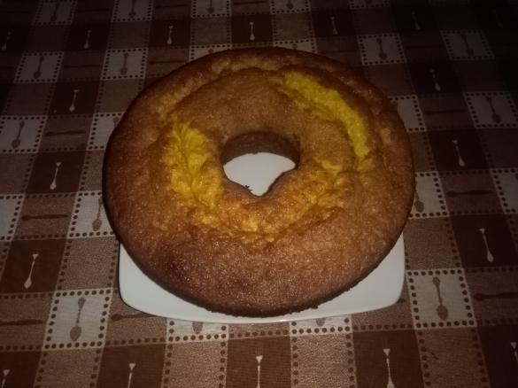 Bolo Aproveitamento Cascas Laranjada