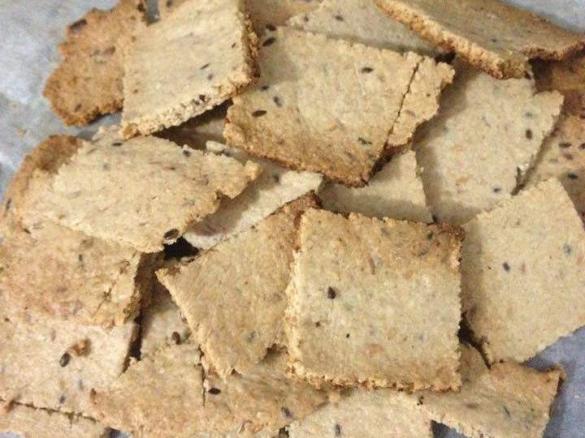 Variante de Bolachas de sementes s/ gluten - vegan