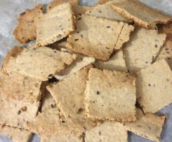 Variante de Bolachas de sementes s/ gluten - vegan