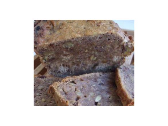 Pão com maçã e nozes