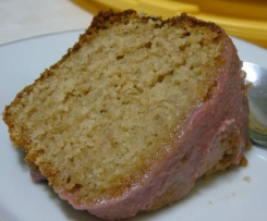 Bolo de Romã com Iogurte