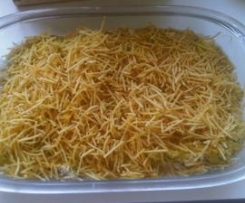 Frango com creme de milho