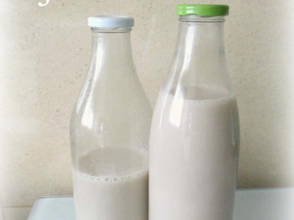 Bebida / leite de caju e arroz