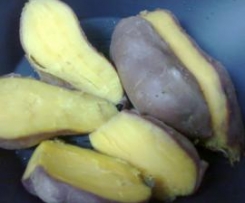 Batata-Doce cozida ao Vapor
