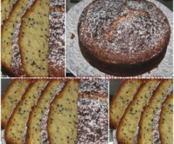 Bolo de Iogurte e Sementes de Papoila