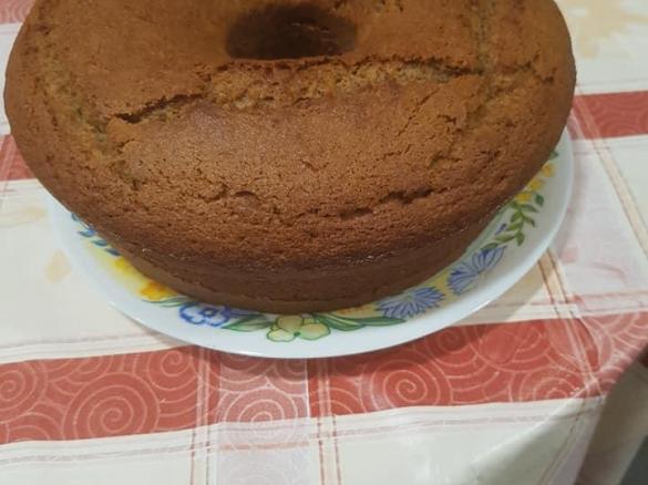 Bolo de Laranja e Canela