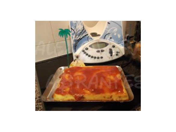 Bolo de ricota com goiabada