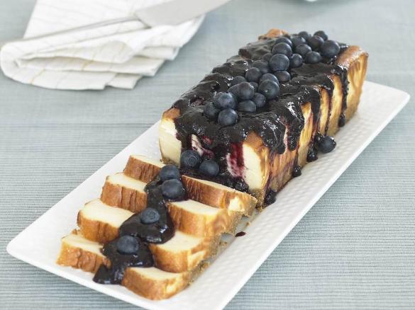 Cheesecake de mirtilios