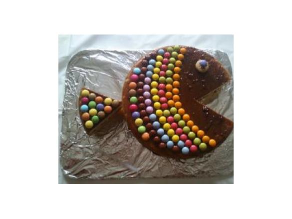 Bolo de iogurte danoninho de morango