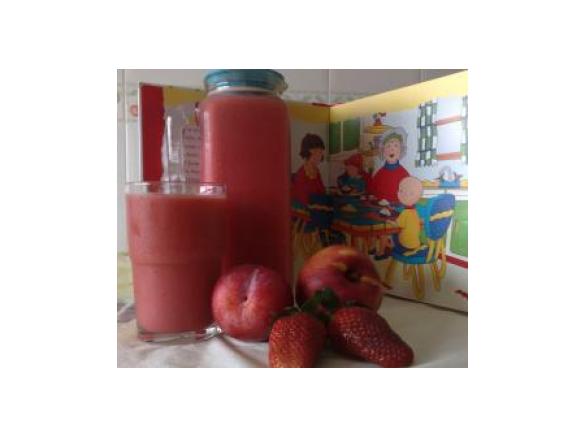 Nectar de Pessego Ameixas e Morangos