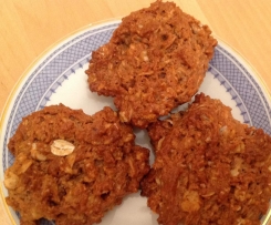 Bolachas de aveia e canela