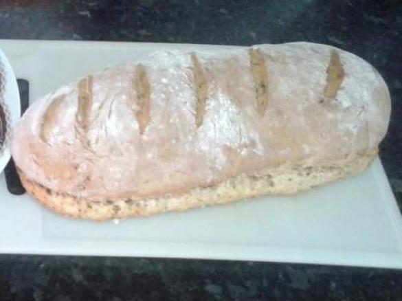 Pão de alho e chouriço