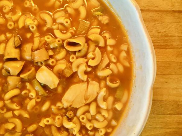 Massada de Lulas e Peixe