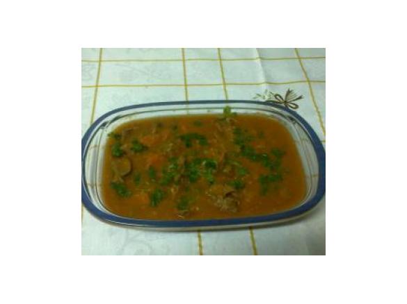 Moelas com cenoura e cerveja